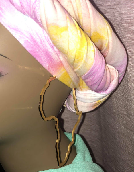 Afreekah (Large Gold Earrings)